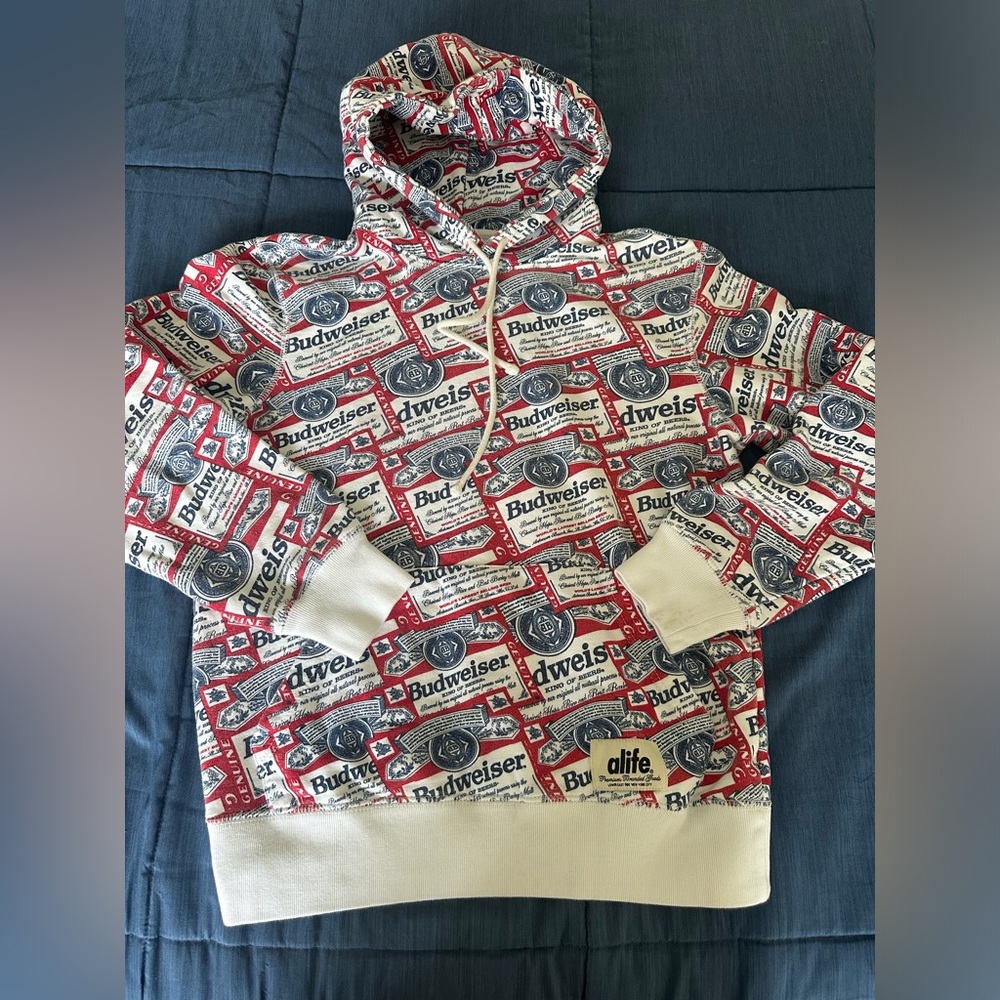 Vintage Alife Budweiser hoodie